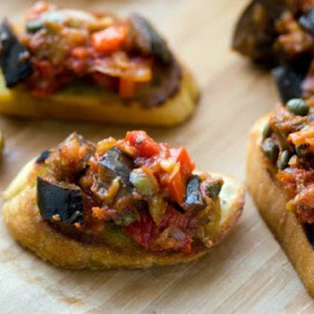 ROAST EGGPLANT CAPONATA